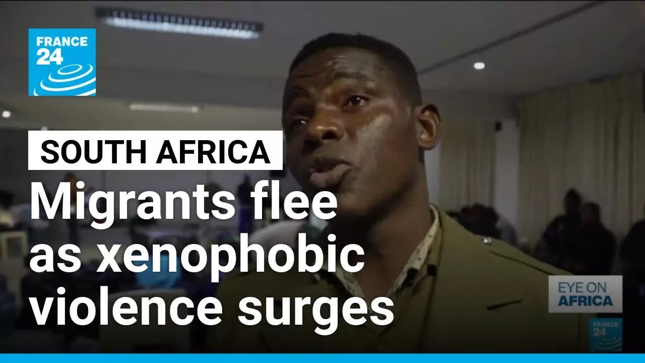 African migrants flee South Africa as xenophobic violence surges ahead of the June 30 deadline set by anti-migrant groups