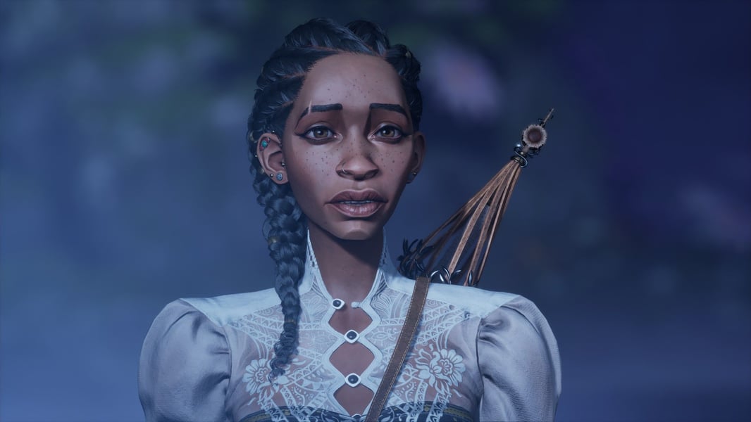 Hazel Flood, protagonist of South of Midnight by Compulsion Games, in gameplay