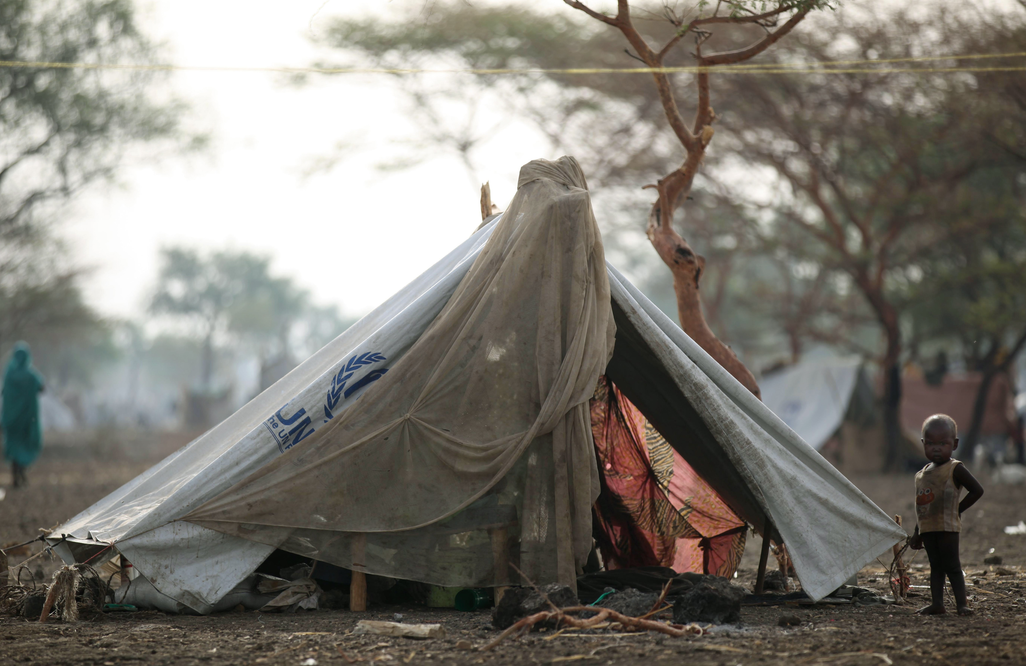 Sudanese soldiers near the Ethiopian border in Blue Nile state during military operations against RSF forces near Kurmuk