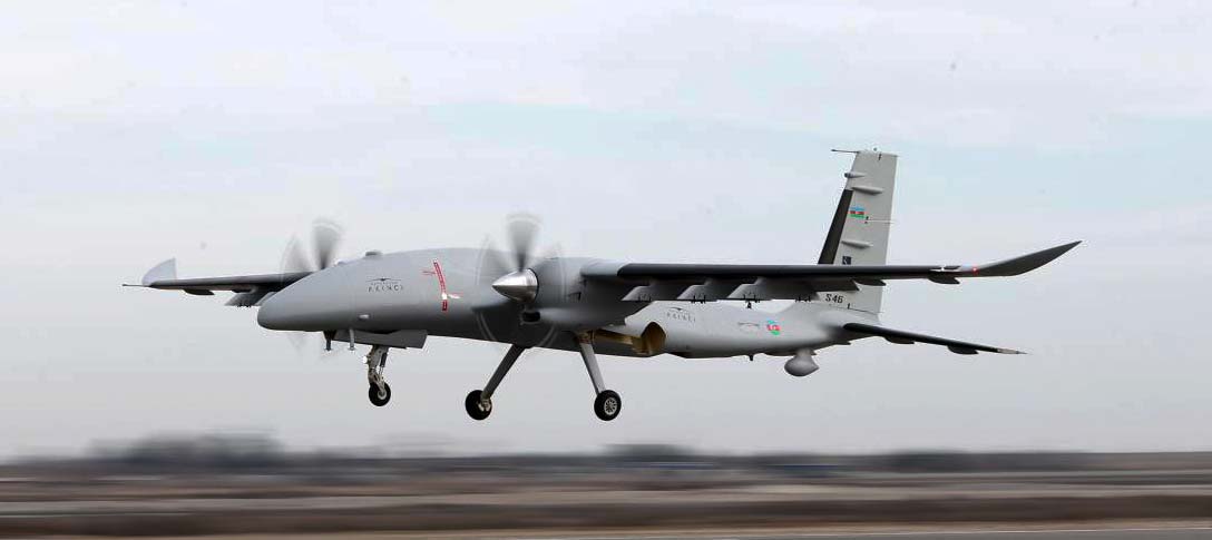 Turkish-made Bayraktar Akinci drone used in Sudan civil war conflict