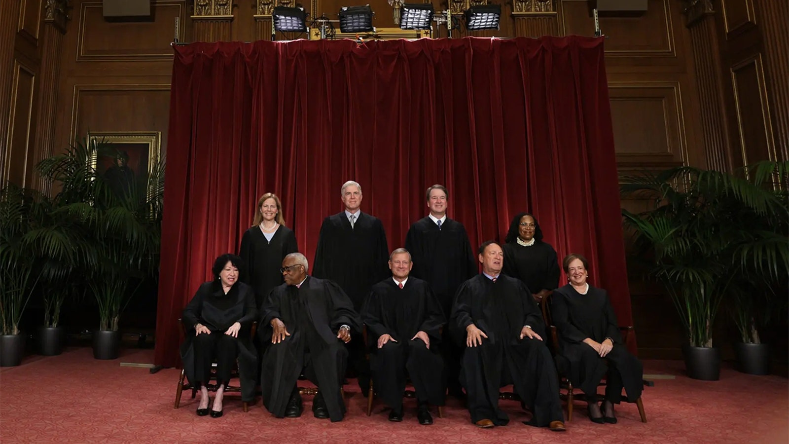 The justices of the United States Supreme Court