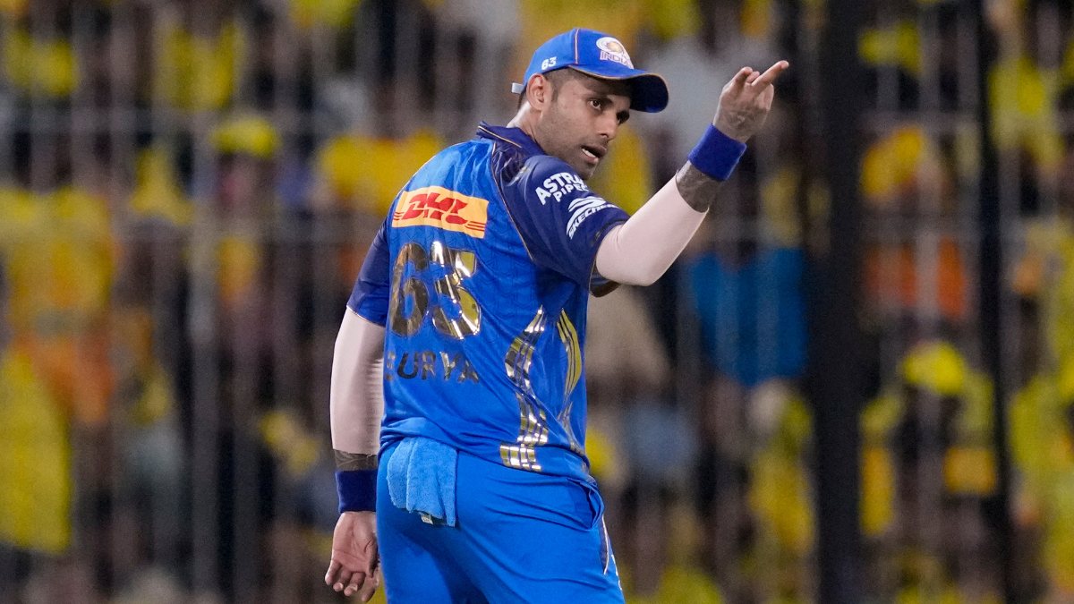 Suryakumar Yadav batting for Mumbai Indians in IPL 2026