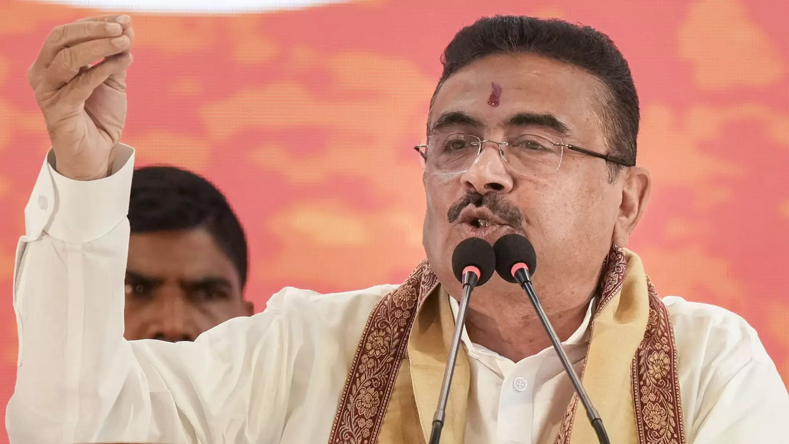 Suvendu Adhikari speaking about bringing Tata back to Bengal after Singur
