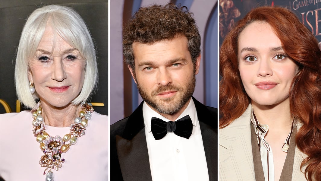 Helen Mirren, Alden Ehrenreich and Olivia Cooke, whose film A Talent for Murder was acquired by Bleecker Street and LD Entertainment