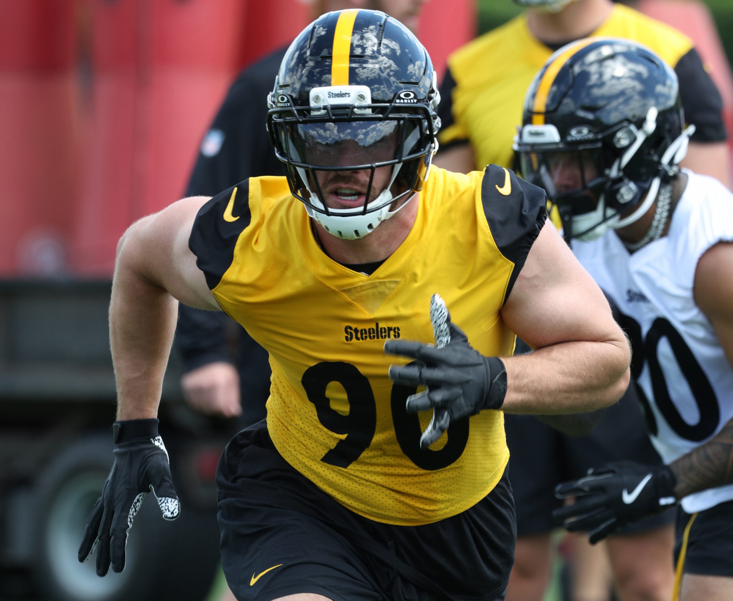 T.J. Watt Pittsburgh Steelers linebacker minicamp 2026 UPMC Rooney Sports Complex