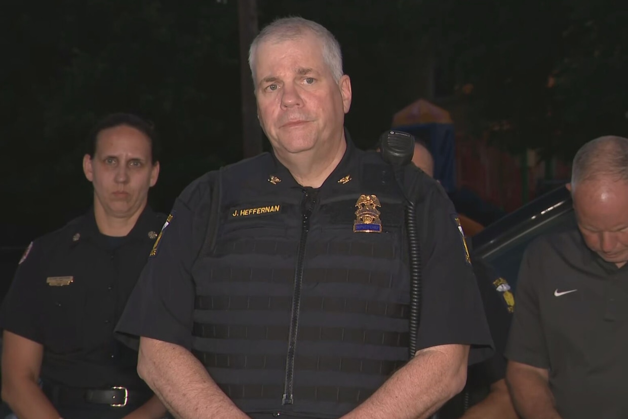 Large police presence at Old West End Festival Toledo Ohio shooting June 6 2026