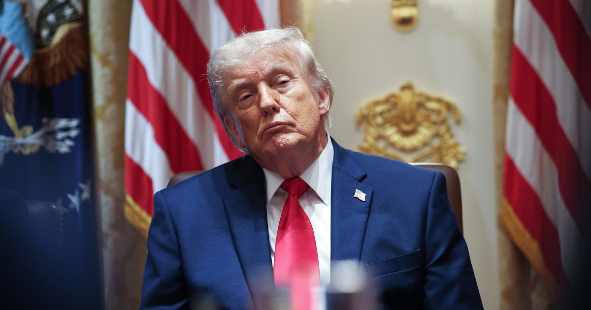 President Trump and Acting Attorney General Todd Blanche amid anti-weaponization fund controversy, June 2026