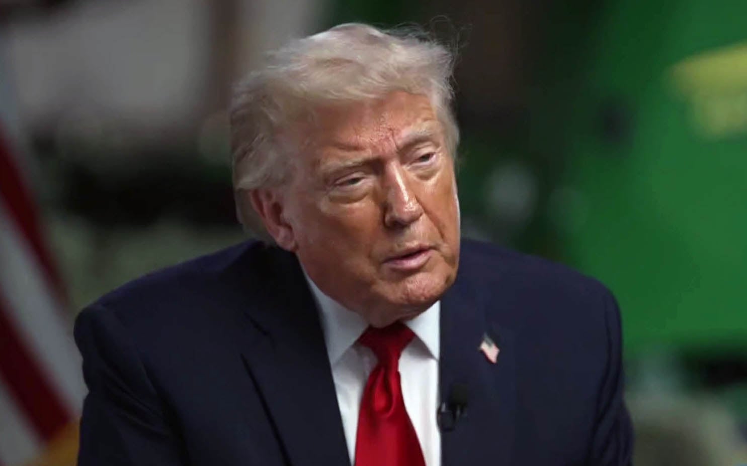 US President Donald Trump in NBC Meet the Press interview aired June 7 2026 discussing Iran deal