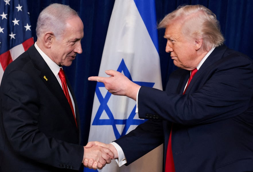 President Trump with Israeli Prime Minister Netanyahu