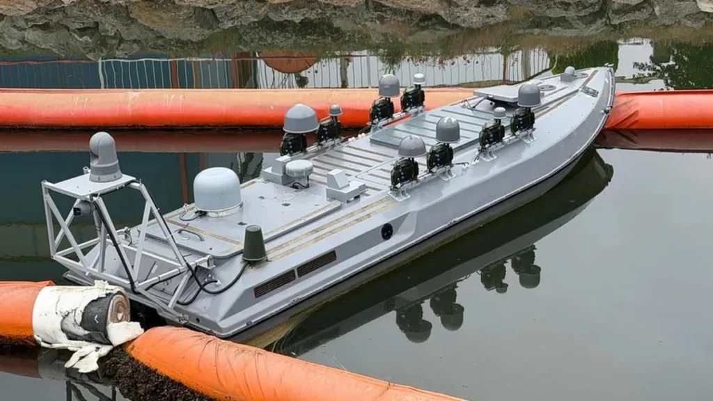Ukrainian Sea Baby naval drone explosion at Port Constanta Romania June 5 2026