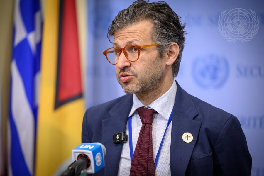 UN Security Council chamber where Colombia chairs the June 2026 high-level debates