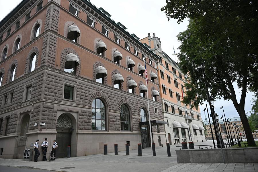 The Rosenbad building in Stockholm where US-China trade talks were held in July 2025