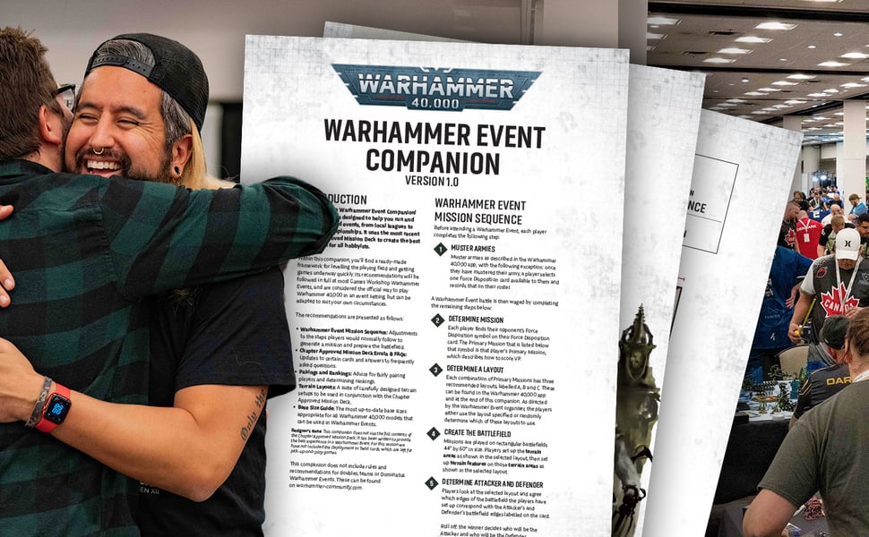 Warhammer 40,000 11th edition Event Companion documents for organized tournament play