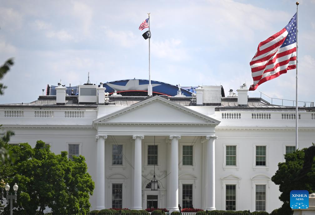 White House in Washington DC as the US-Iran peace deal is confirmed June 2026