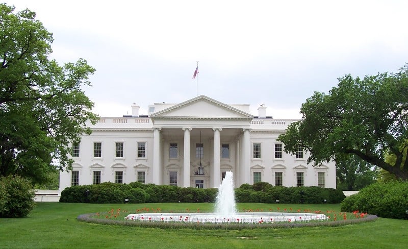 The White House in Washington D.C., where the Trump administration approved access to OpenAI's GPT-5.6 Sol
