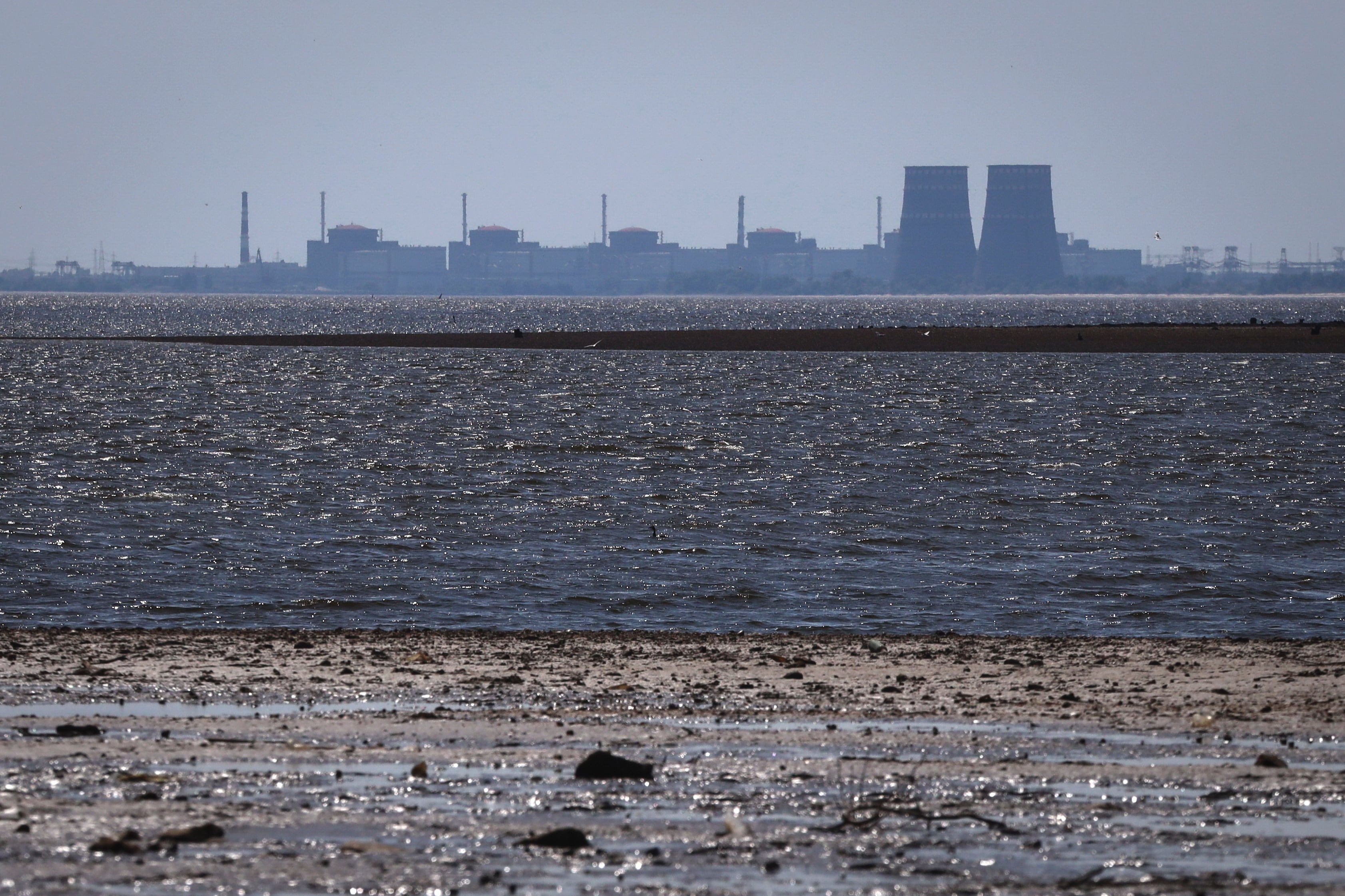 Zaporizhzhia Nuclear Power Plant off-site power loss 17th time IAEA drone strike