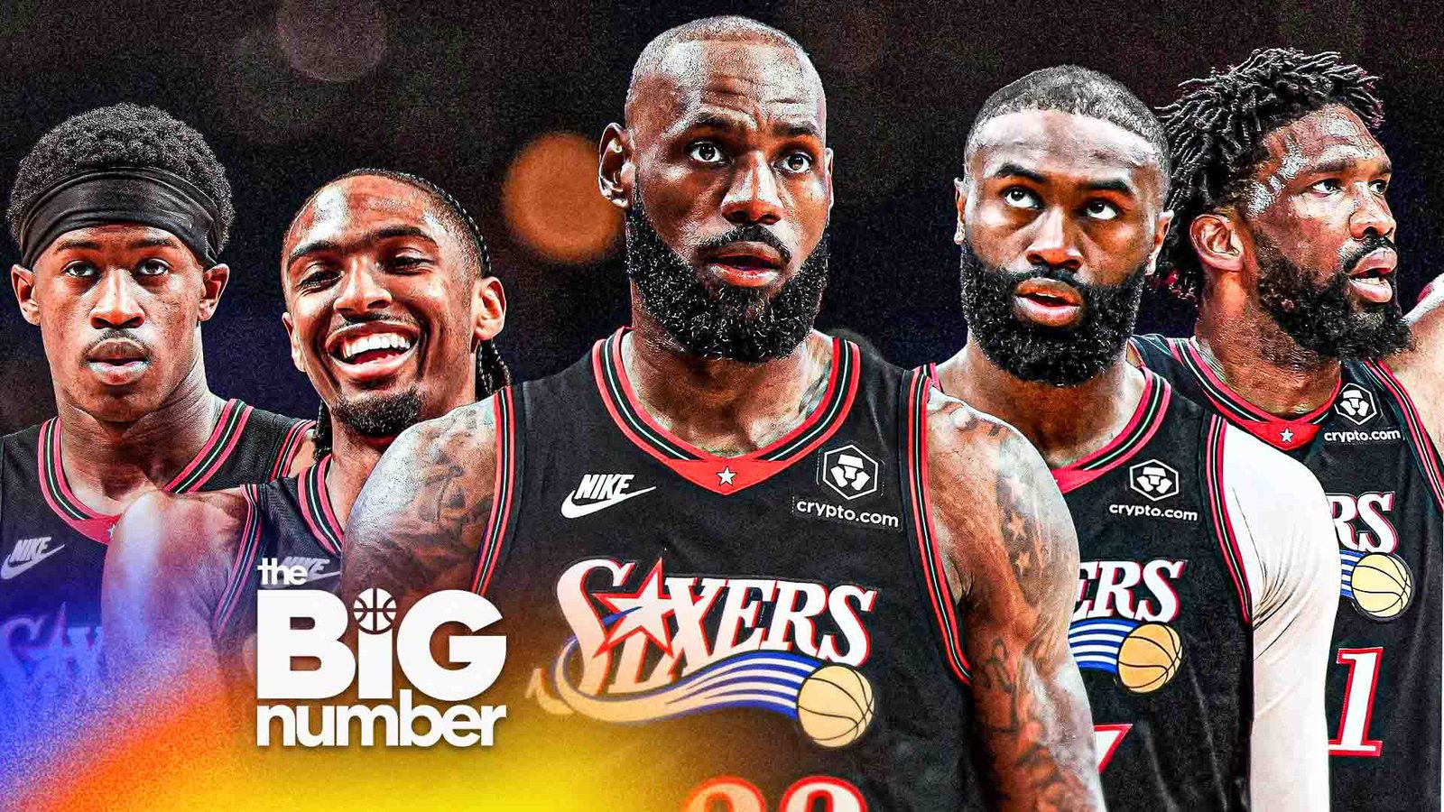 Philadelphia 76ers championship celebration image marking the team's odds surge after LeBron James signing