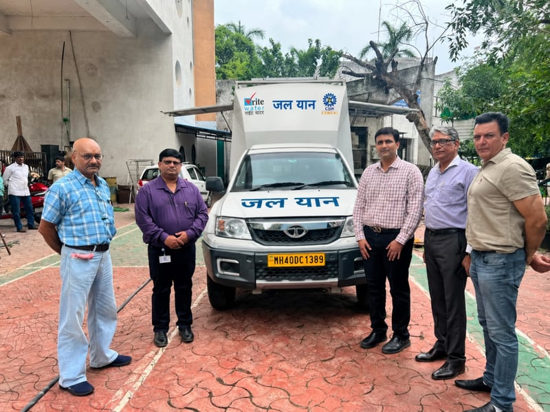 CSIR-CSMCRI powers JAL-YAAN, India's first compact, solar-integrated, self-powered multi-source water purification van with Rite Water.