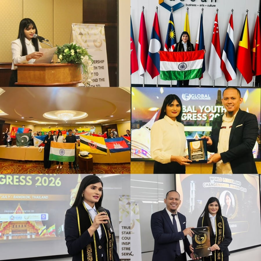 From Mrs. India to the Global Stage: Dr. M.A. Farha Wins the World Changemaker Award, Making India Proud