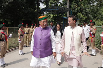 Hon’ble Union Minister for Law & Justice Shri Arjun Ram Meghwal Inaugurates Yuva Unstoppable's 10,0001st Transformed School In the Heart of New Delhi