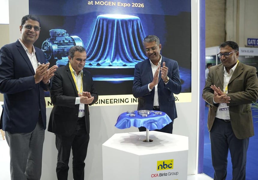 NBC Bearings Launches Low Noise, Low Vibration EMQ Bearings at Mogen Expo, Bangalore