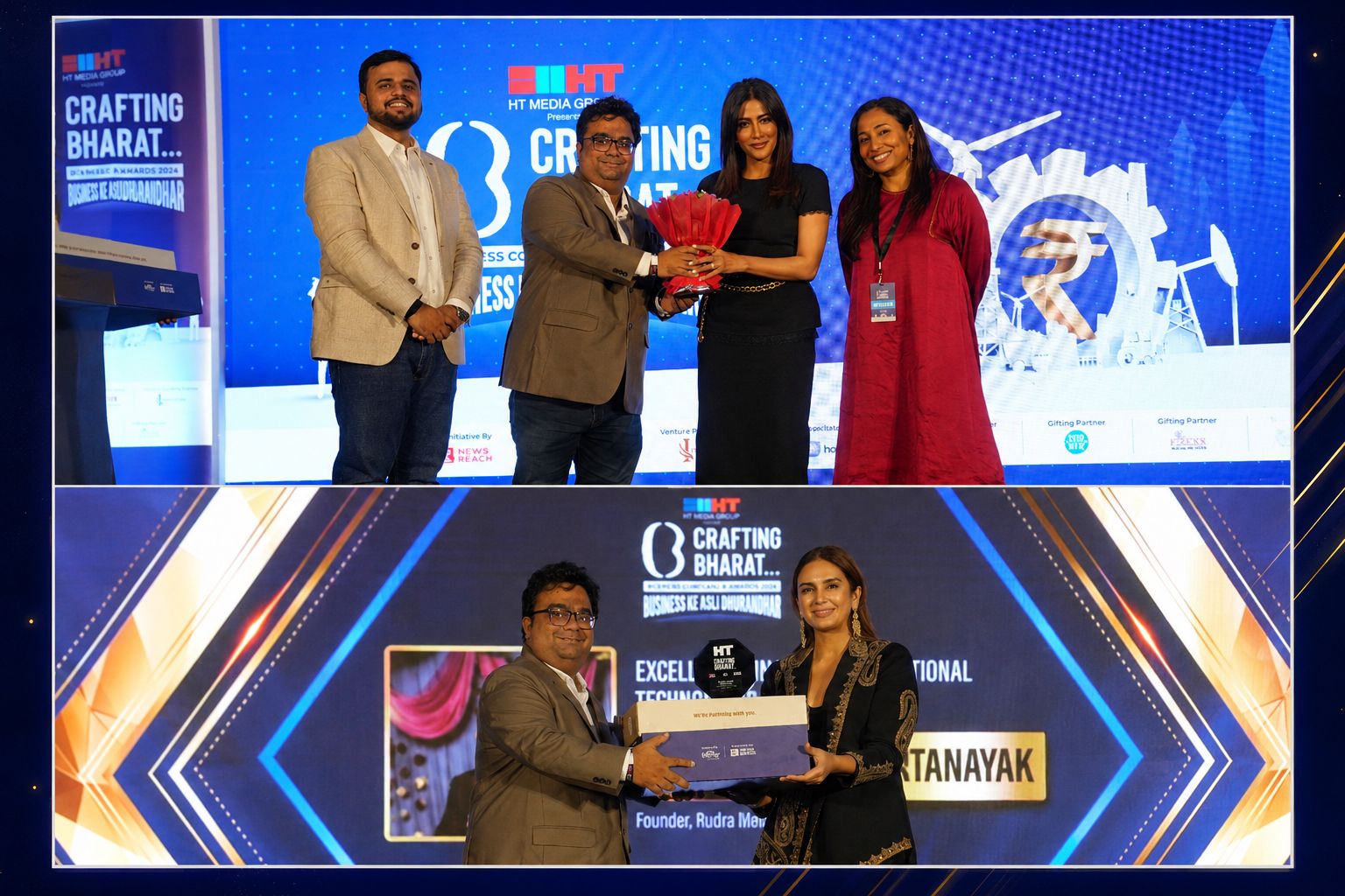 Rudra Innotec Receives ‘Transformational Technology Leadership Award’ at Crafting Bharat Business Conclave & Awards 2026