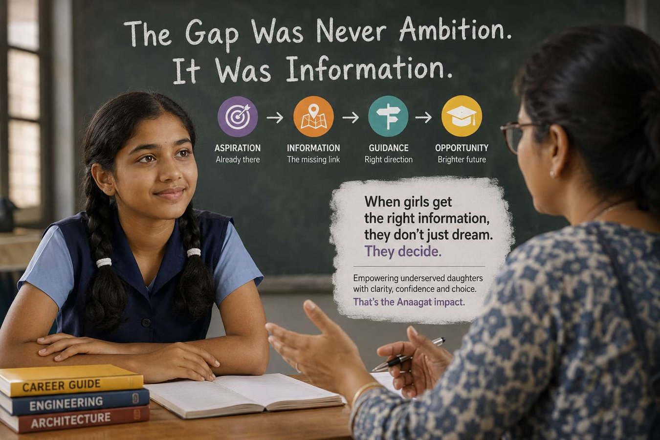 The Gap Was Never Ambition. It Was Information.