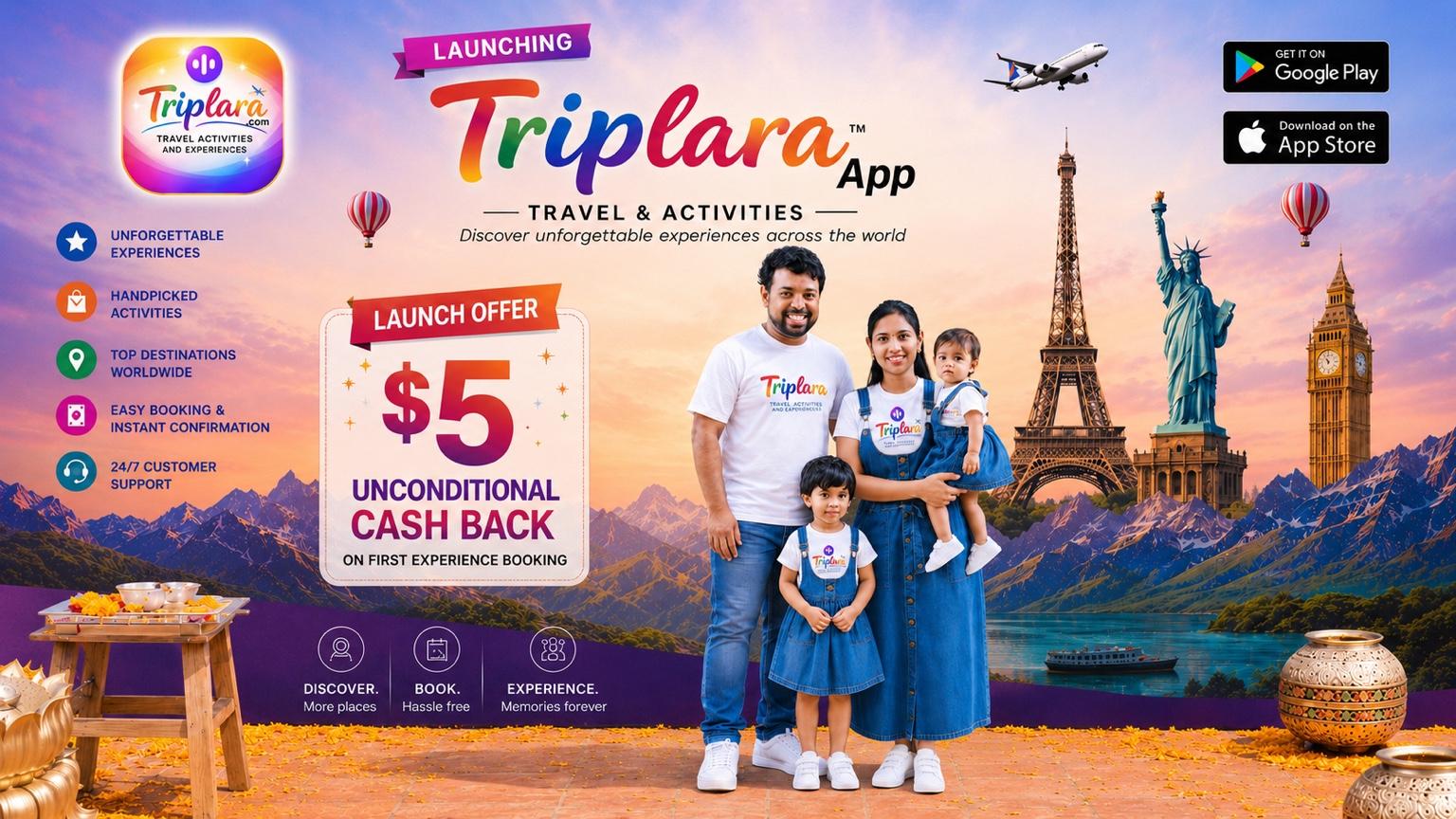 Triplara.com Founder Launches Triplara™ App, a Global Travel and Experiences Platform Across 200+ Countries
