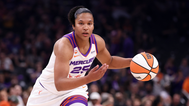 Phoenix Mercury forward Alyssa Thomas during a 2026 WNBA game