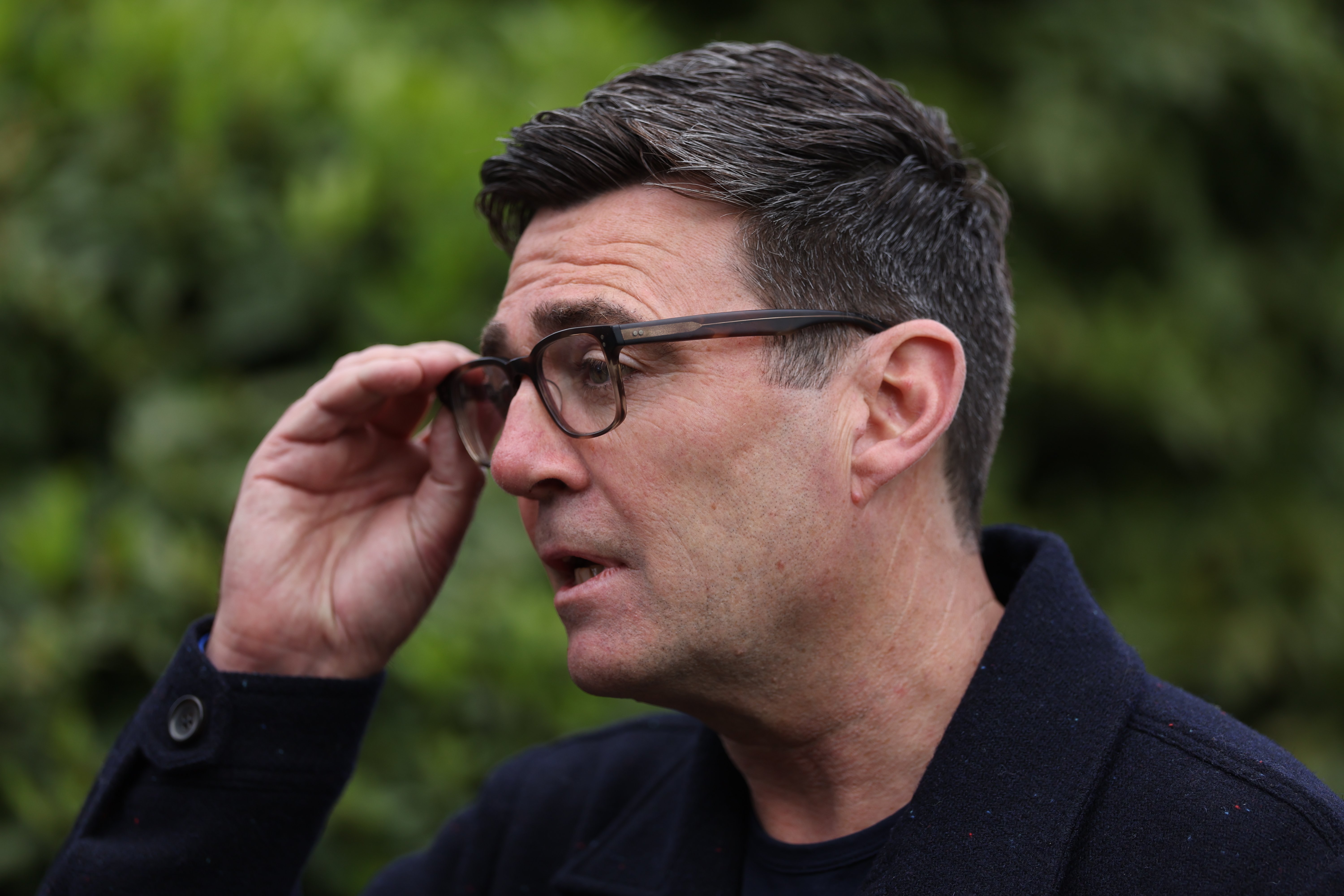 Andy Burnham, Mayor of Greater Manchester, campaigns door-to-door in Ashton-in-Makerfield ahead of his June 2026 by-election