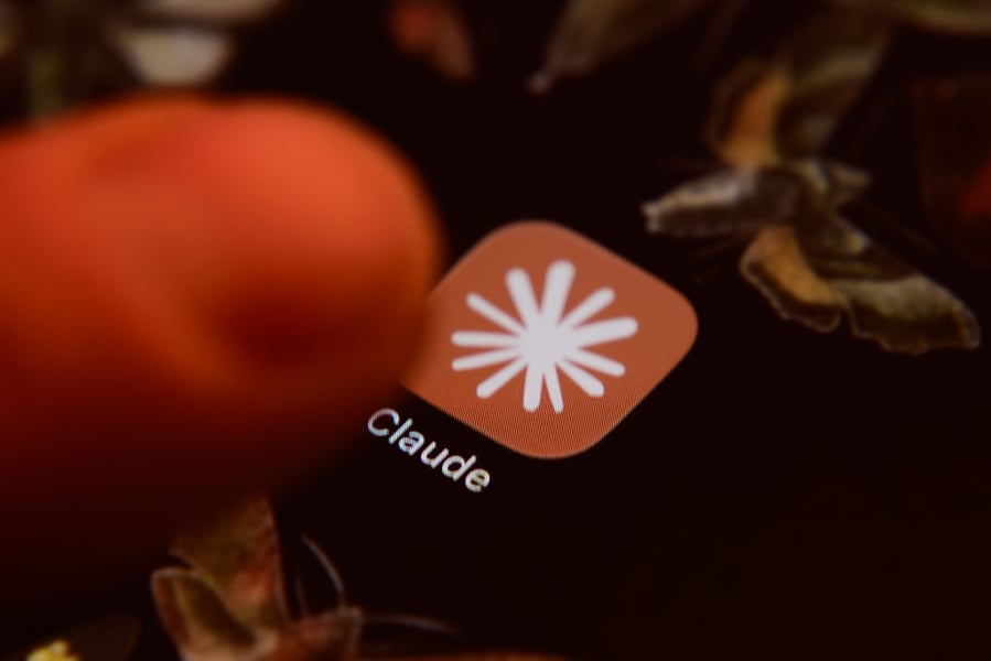 Anthropic Claude AI assistant interface shown on a smartphone screen used by developers in India