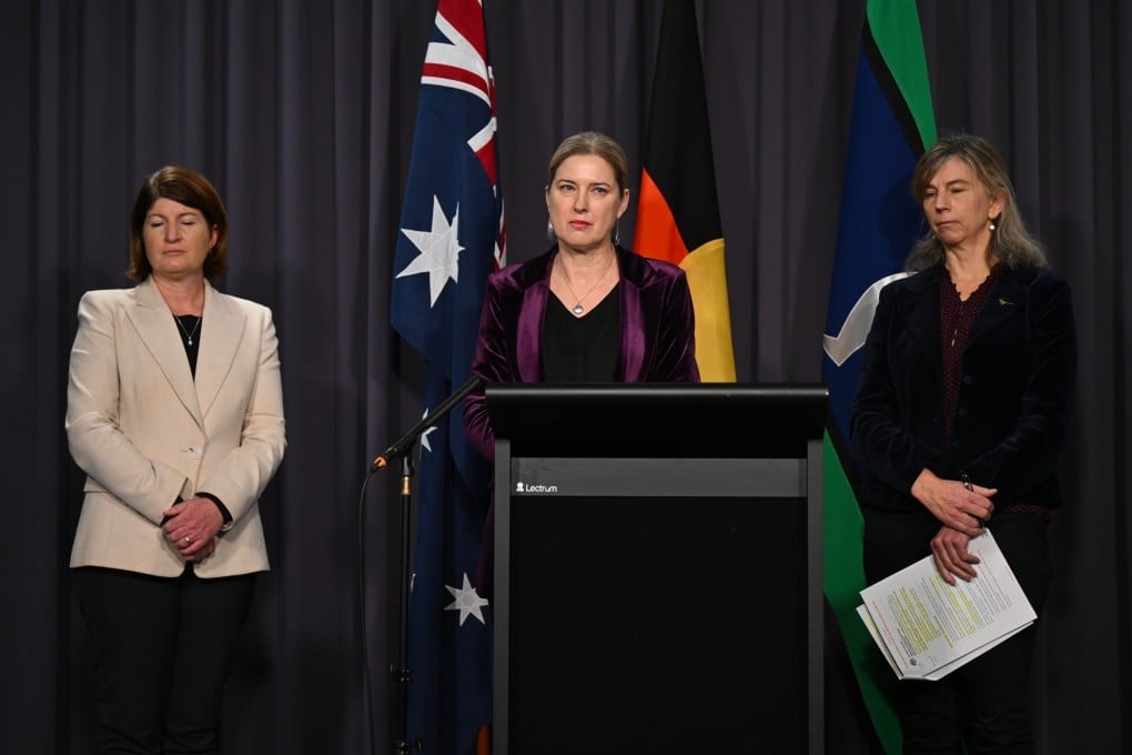 Australia Agriculture Minister Julie Collins at press conference on H5N1 bird flu HPAI designation