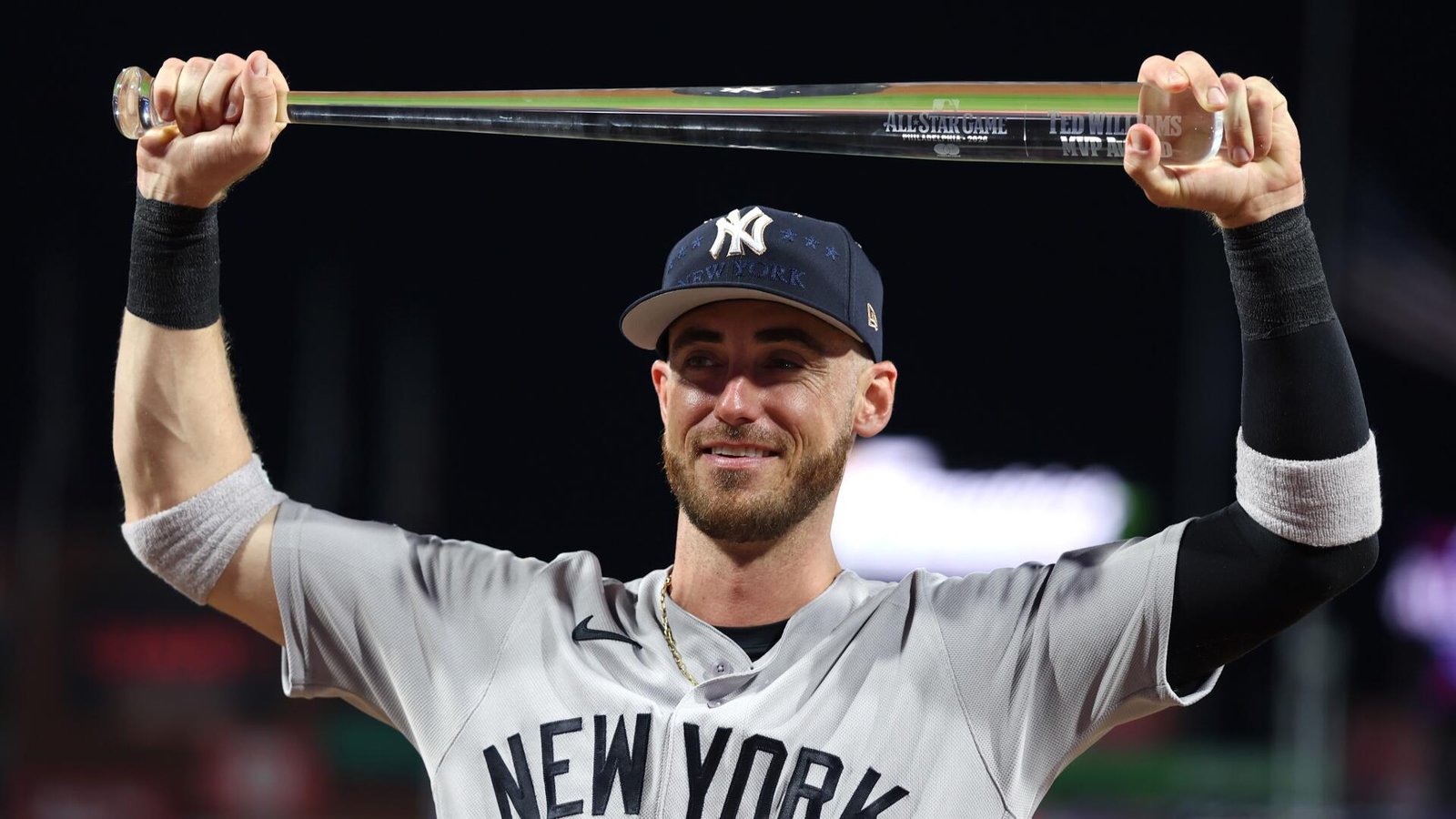 Cody Bellinger of the New York Yankees wins the 2026 MLB All-Star Game MVP award at Citizens Bank Park in Philadelphia