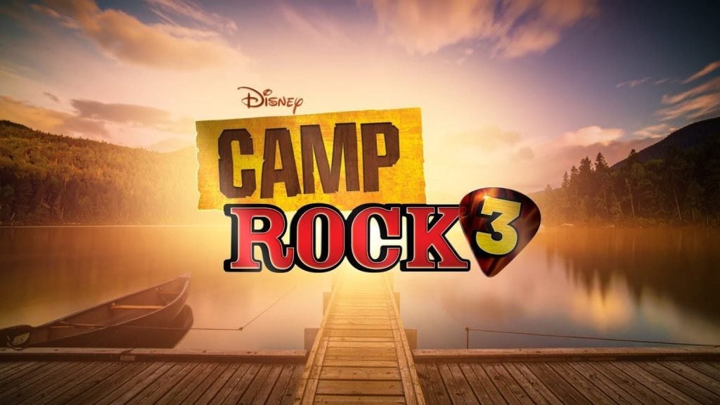 Cast of Disney's Camp Rock 3 including the Jonas Brothers