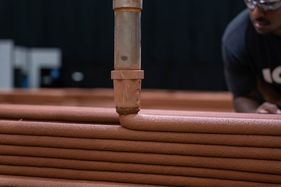 The 3D-printed Mars Dune Alpha habitat at Johnson Space Center used for NASA's CHAPEA missions