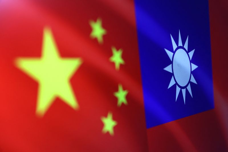 Chinese coast guard vessel patrols disputed waters east of Taiwan island in the Pacific