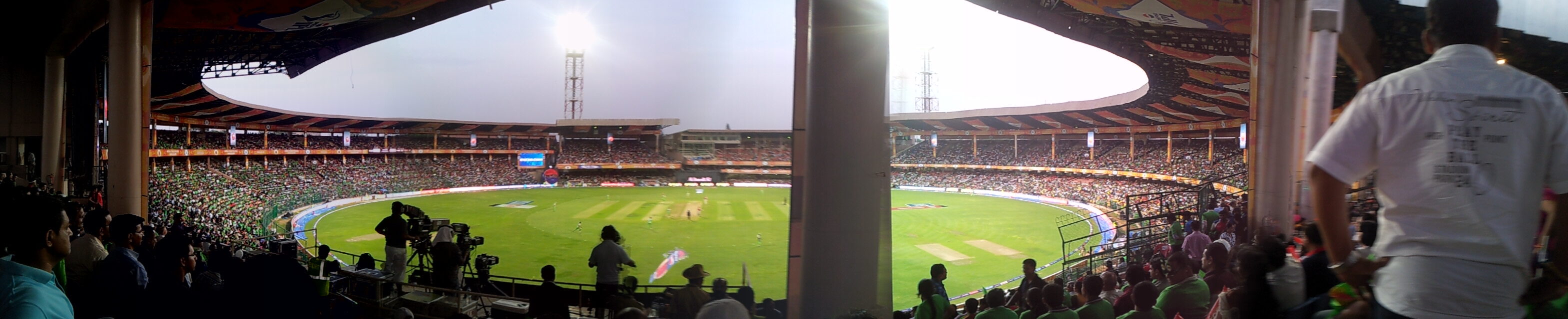 M. Chinnaswamy Stadium in Bengaluru, home ground of Royal Challengers Bengaluru