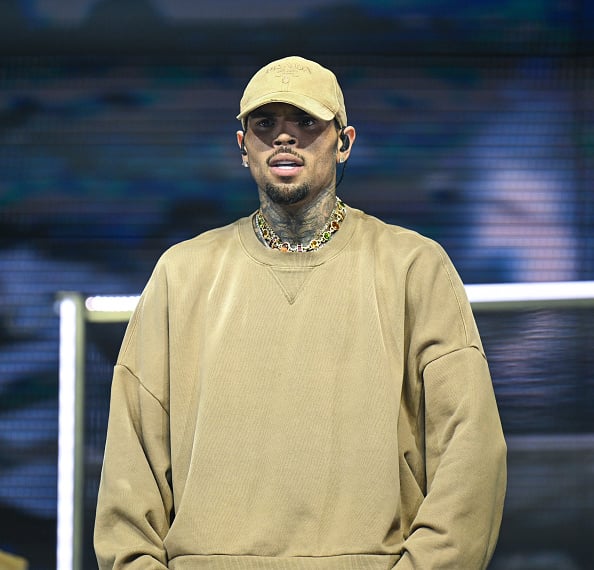 Chris Brown performs during Chris Brown In Concert at State Farm Arena in Atlanta
