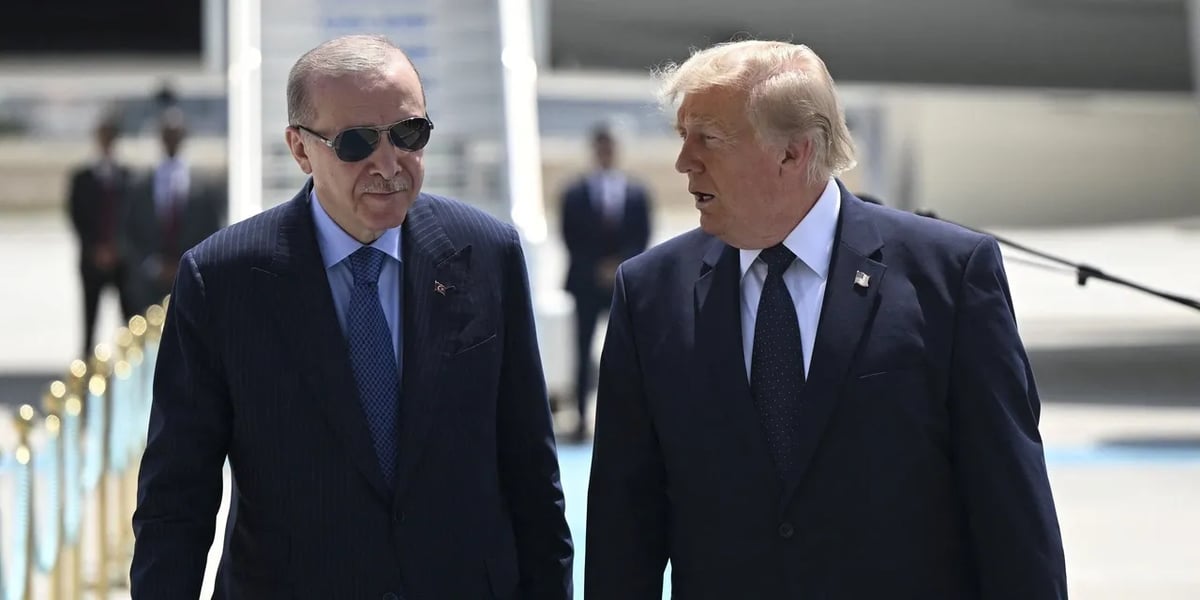 Turkish President Erdogan and US President Trump at NATO Ankara summit July 2026 Turkey F-35 negotiations