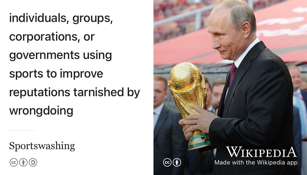 FIFA World Cup trophy and football governance event stadium crowd