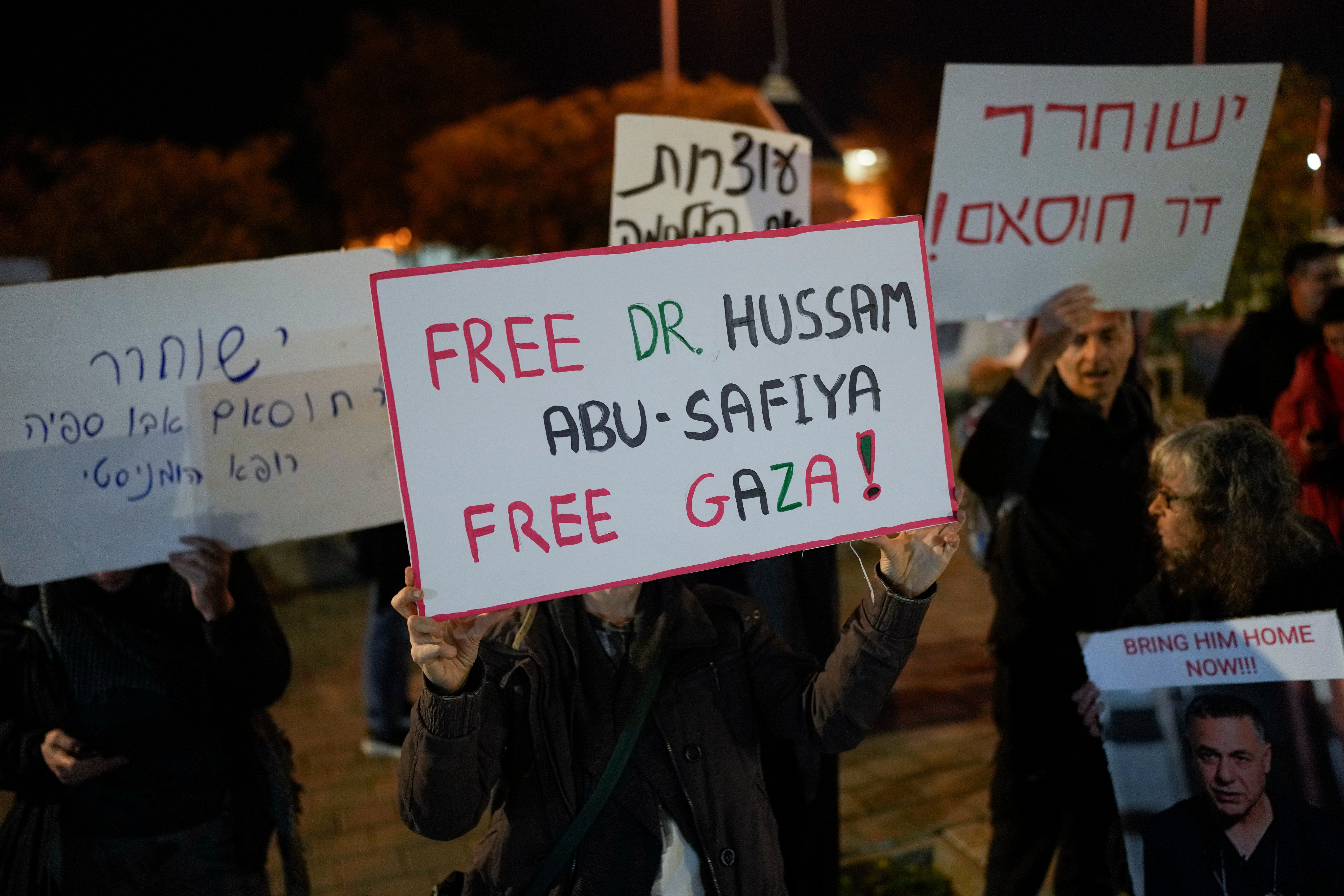 Medical worker in Gaza as Israeli military continues operations during ceasefire
