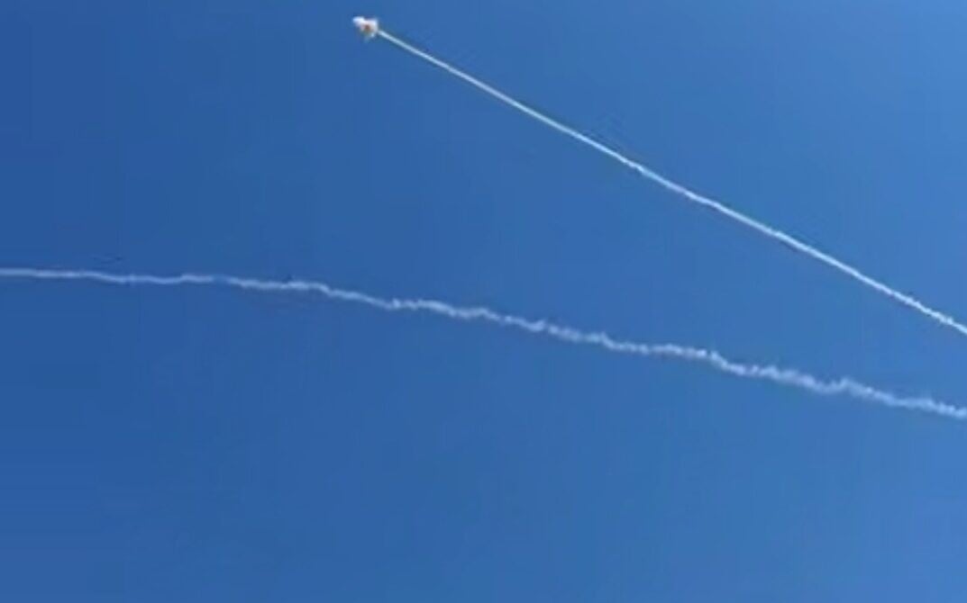 IDF Iron Dome fires interceptors over Eilat as Iranian missiles target Jordan's Aqaba resort city