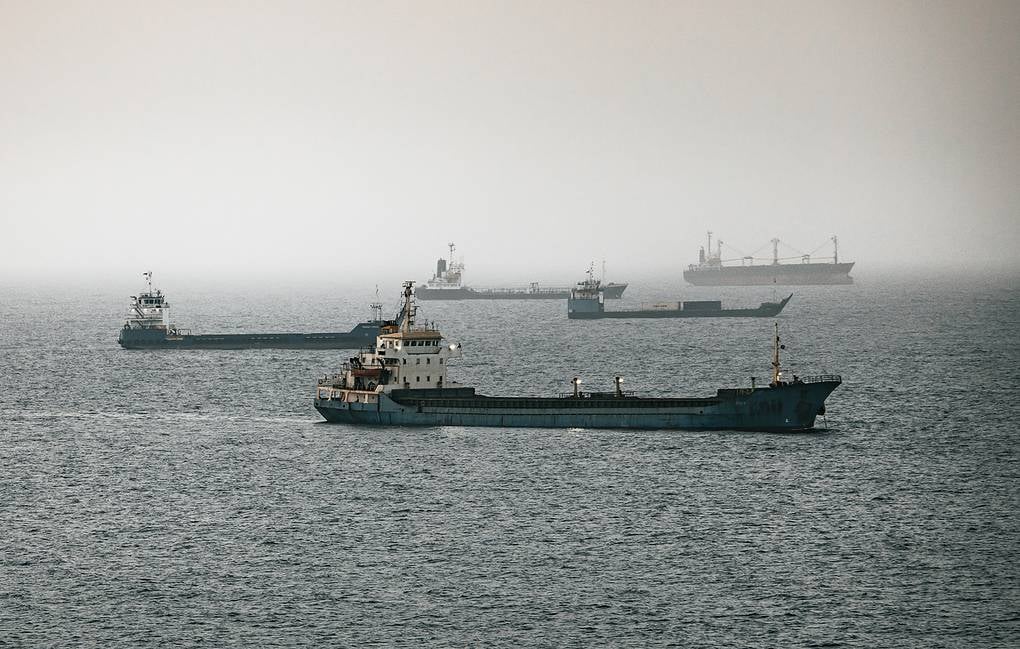 Oil tanker at sea representing Iran crude oil exports during US sanctions waiver period