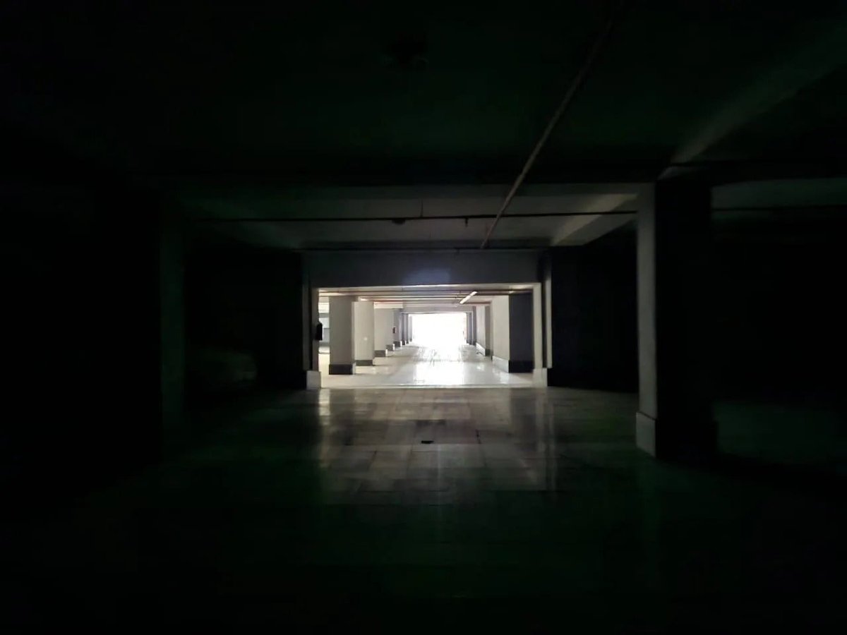 Darkened streets in Tehran during power blackouts caused by US strikes on Iran's electricity grid