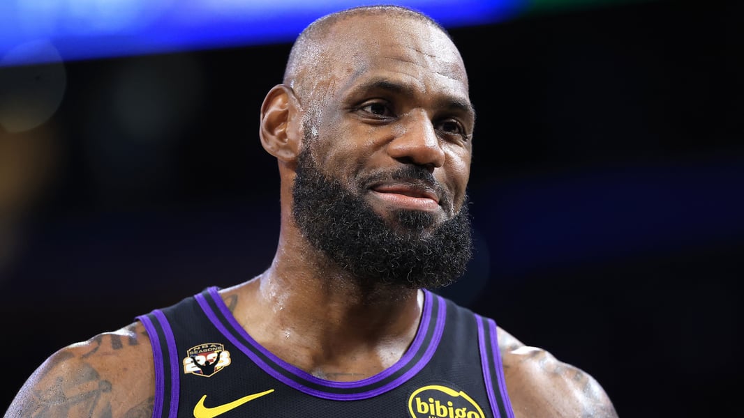 LeBron James joins Joel Embiid Jaylen Brown Philadelphia 76ers 2026-27 NBA season
