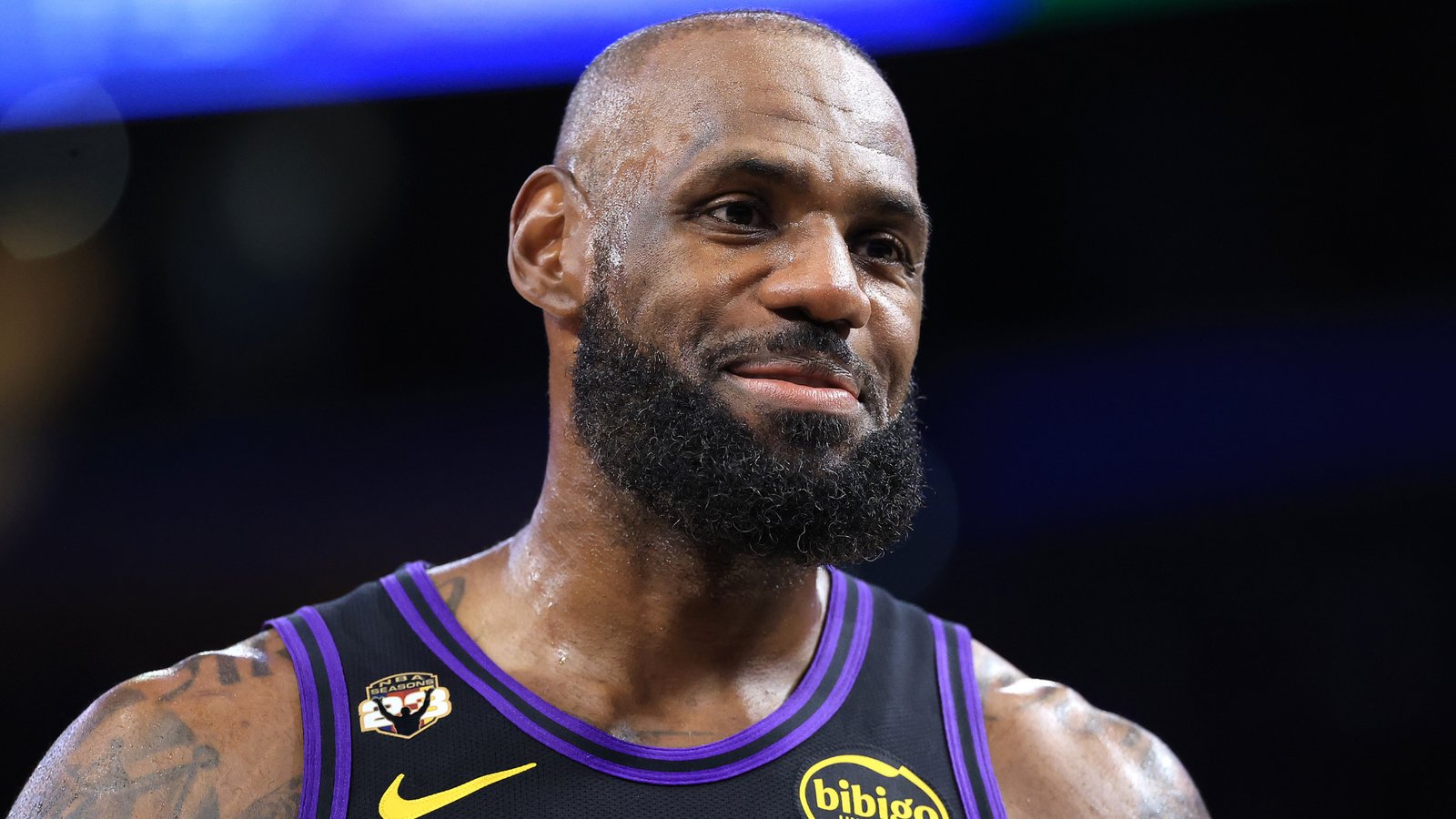 LeBron James during the 2026 NBA offseason before signing with the Philadelphia 76ers