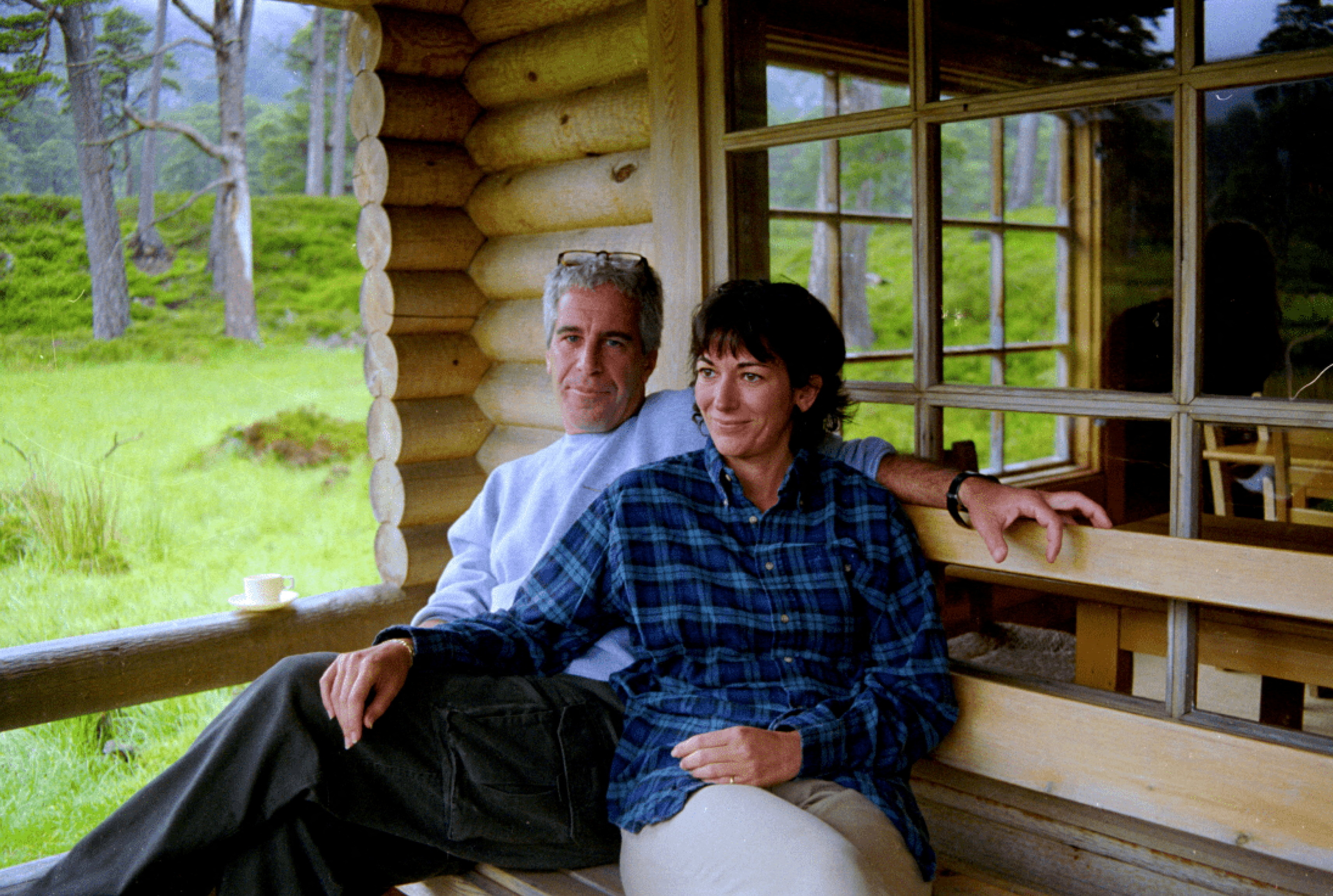 Jeffrey Epstein and Ghislaine Maxwell in Reuters photograph from 2026 DOJ files connected to Avigdor Liberman Ivory Coast Epstein mention