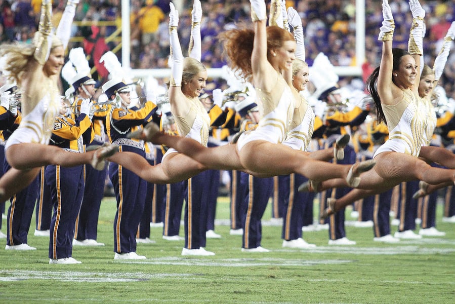 LSU Tiger Stadium college football