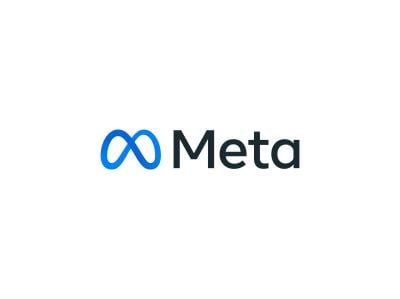 Meta Platforms logo at Q2 2026 earnings announcement