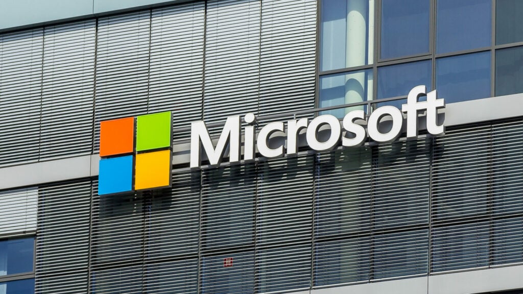Microsoft office building representing the company's European Union corporate operations and Ireland-based profit structure